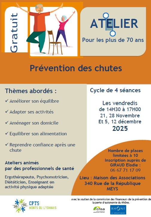 Atelier préventions des chutes nov 2025